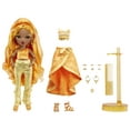 thumbnail image 3 of Rainbow High Fashion Doll- Meena Fleur (Saffron Gold), 3 of 8
