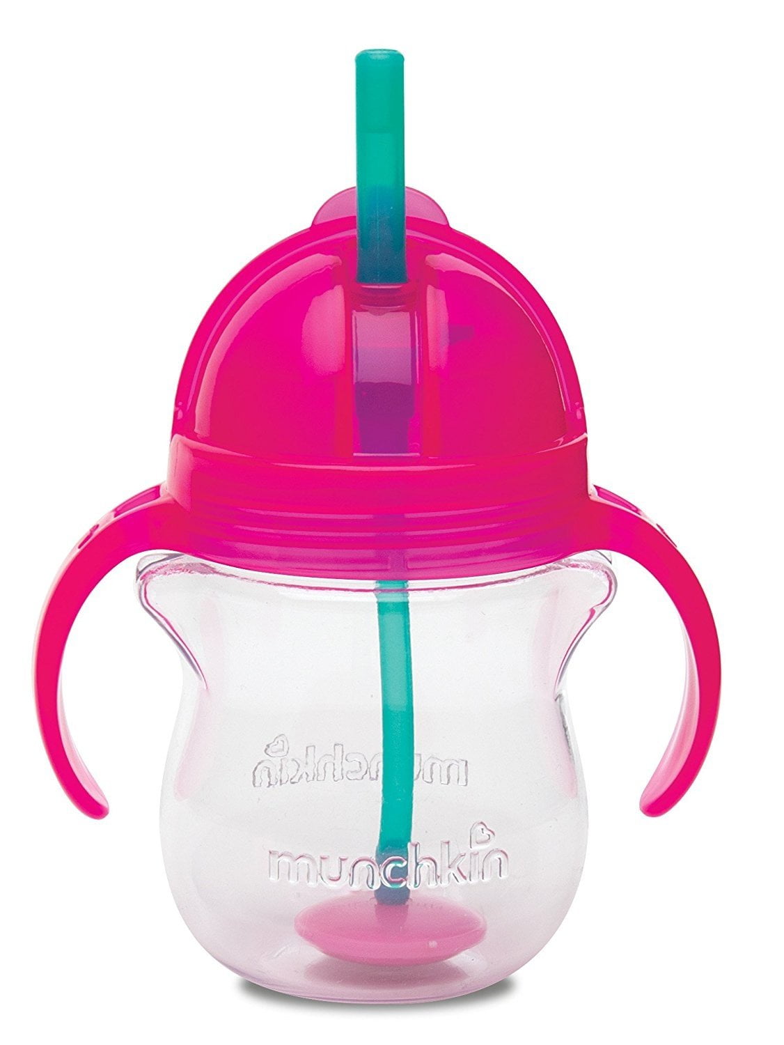 Munchkin Pink Weighted Straw Trainer Cup - 7 Ounce In Nepal At Npr 4962 