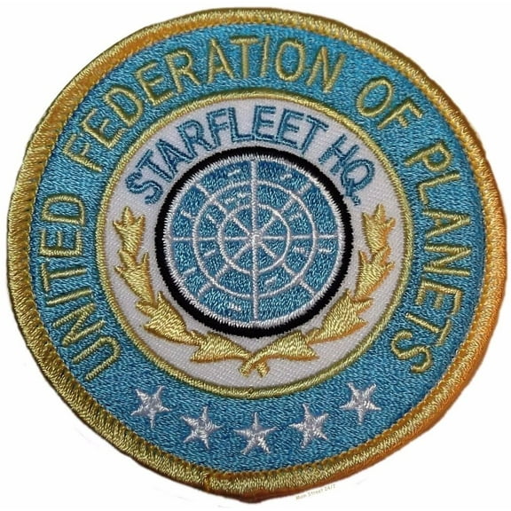 Star Trek Classic Series Starfleet H.Q. UFP Embroidered Patch