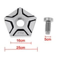 thumbnail image 3 of Solid Alloy Golf Club Weight With Screw Accessories for , 17g, 3 of 9
