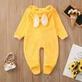 thumbnail image 3 of Toddler Kid Jumpsuit Pants Clothes Newborn Baby Boys Girls Winter Cute Snowman Fleece Jumpsuit Romper Warm Outwear Summer Jumpsuit For Girls Boys, 3 of 8