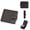 Coffee, variant on Men's Short Wallet with Snap Closure, 7 Card Slots & Coin Pocket - PU Leather, 2 Colors