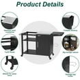 thumbnail image 5 of Grill Table for Big Green Egg Compatible with up to Medium Green Egg,Kamado Joe Jr, 5 of 6