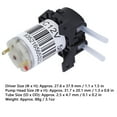 thumbnail image 1 of Peristaltic Liquid Pump Micro Peristaltic Pump Self Priming Pump with Silicone Tube for Experiment, 1 of 7