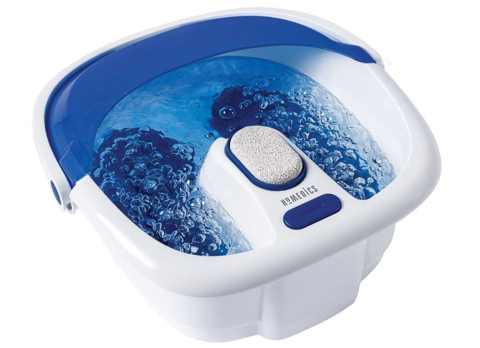 Bubble Bliss Elite Footbath with Amope Coconut Oil Pedimasks plus Dr. Teal's Foot Spa Soaking Solution
