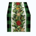 thumbnail image 2 of Dalxymotic Christmas Table Runner, Printed Dining Table Cover, Winter Holiday Decor Accent, Home Table Decoration, Christmas Table Runner for Dining, Kitchen, Living Room, Home, 2 of 7