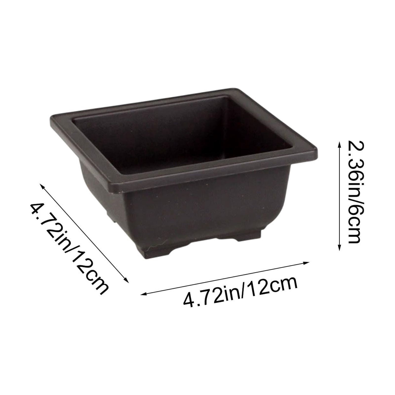 Set of Plastic Flower Pots, Modern Minimalist Planters for Home Gardening and Balcony s, Lightweight Indoor and Outdoor Plant Pots with Drainage, Versatile Decor