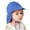 Blue, variant on Children's Summer Outdoor Breathable Travel Cute Sun Quick Drying Baby Sun Hat Clementine Hat