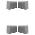 thumbnail image 1 of Bearachild Funda elástica para brazos, protector elástico antideslizante para sofá, sillón, Protector de poliéster, brazo elástico, color gris claro 2Conjunto, 1 of 1