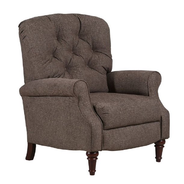 Lane Belle Push Back High Leg Hide A Chase Recliner