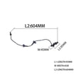 thumbnail image 3 of Speravity 57450SMGE01 Sensor de velocidad de rueda delantera derecha ABS + kit de herramientas apto para Civic 06 -16 Vehículos, repuestos y accesorios Mis Speravity VI1389-00B, 3 of 6