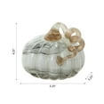 thumbnail image 4 of Glitzhome Citrouille en Verre 8.5 Po., 4 of 4