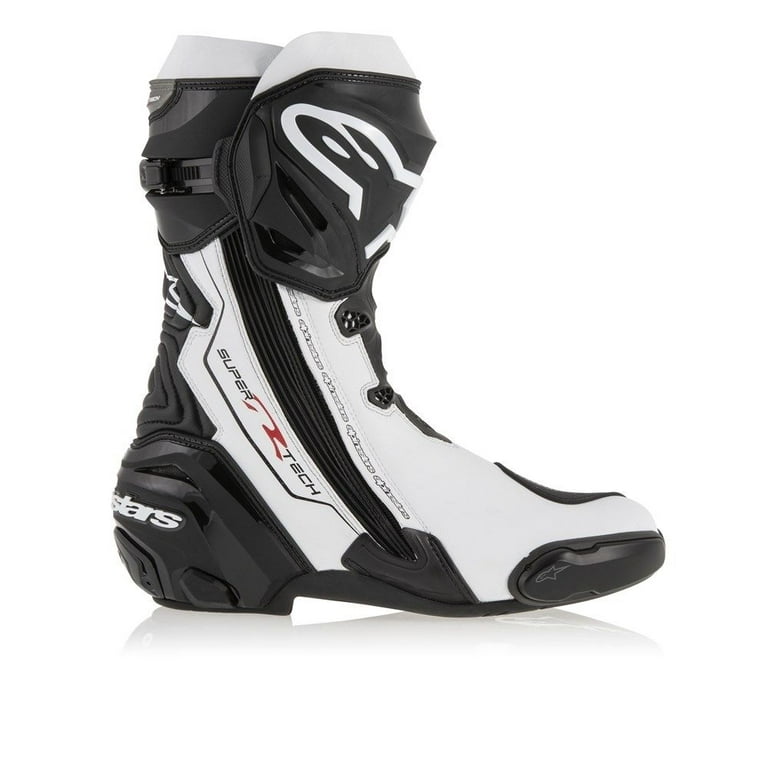 Alpinestars Supertech R ホワイト/ブラック/25.5cm alpinestars : SUPERTECH R Racing Boots [Black / Red