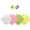 Square 4 colors, variant on 4 Pack Android Air Trackers,2026 New Key Finder for Android,Compatible with Google Find Hub App,with 4 Case, IP66 Waterproof,Luggage,Keys,Backpack Trackers,4colors (Round 4 Colors)