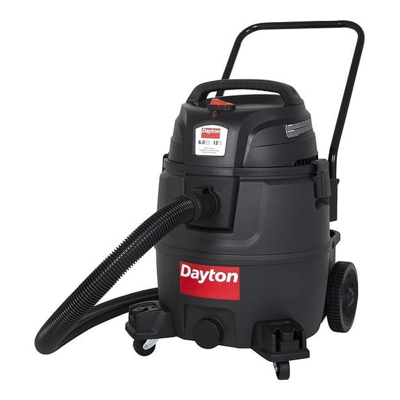 Dayton Wet/Dry Vacuum,12 gal,1,200 W 61HV89