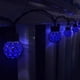 thumbnail image 3 of Lámpara de pared LED colorida impermeable con energía solar para iluminación de patio al aire libre, 3 of 8