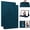 Darkblue, variant on Allytechgroup Case for iPad Air 11 (M3 2025 / M2 2024) iPad Air 4 & 5 10.9 Inch (2020/2022), PU Leather Slim Fit Butterfly Shockproof Multi Angle Viewing Stand Protective Flip Cover, Brown