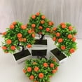 thumbnail image 5 of Mairbeon 23 Fruits Artificial Orange Tree Decorative Non-fading Plastic Fake Simulation Plant Pot Bonsai for Daily Life, 5 of 8