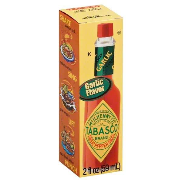 Tabasco Garlic Pepper Sauce, 2 Oz
