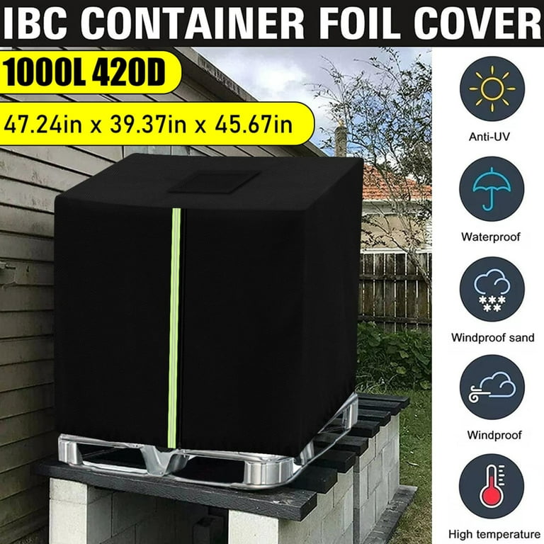 Bucket Cover Water Tank Cover 1000L Waterproof Insulation Water