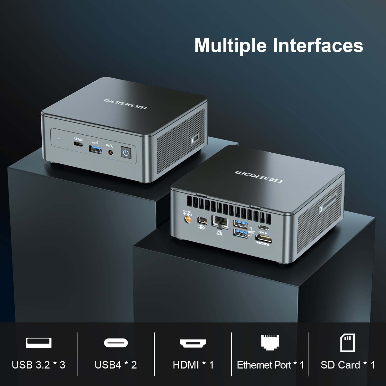GEEKOM Mini IT 11 PC, i7-11390H, 32GB DDR4, 1TB SSD, Windows GEEKOM Mini IT 11 PC, i7-11390H, 32GB DDR4, 1TB SSD, Windows