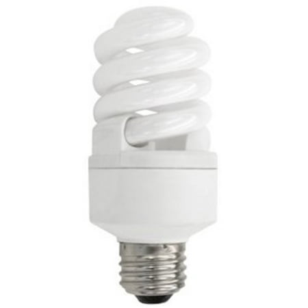 TCP 40114 Single Spiral 14 Watt 5in Tall 2700K CFL Spiral Bulb with 270� Beam Spread and Medium (E26) (Best Cfl For Flowering)