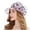Pink, variant on SUYIDA Elegant Women's Wide Brim Floral Sun Hat for Beach Wedding Bridal Shower and Outdoor Dress Occasions
