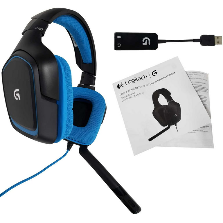 Logitech G430 Stereo Gaming Noise-cancelling Wired Gaming Headset