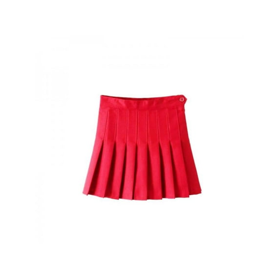 Women Girls Short High Waist Casual Pleated Skater Tennis Skirt
