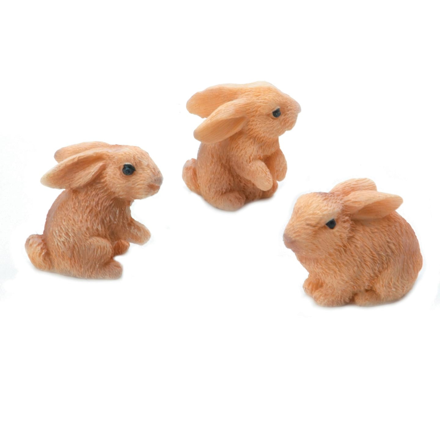 Lovely Miniature Garden Mini Rabbit Resin Fairy Decor Ornament K9D8