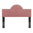 thumbnail image 3 of Modway Dawn Twin Modern Performance Velvet Headboard in Dusty Rose, 3 of 6