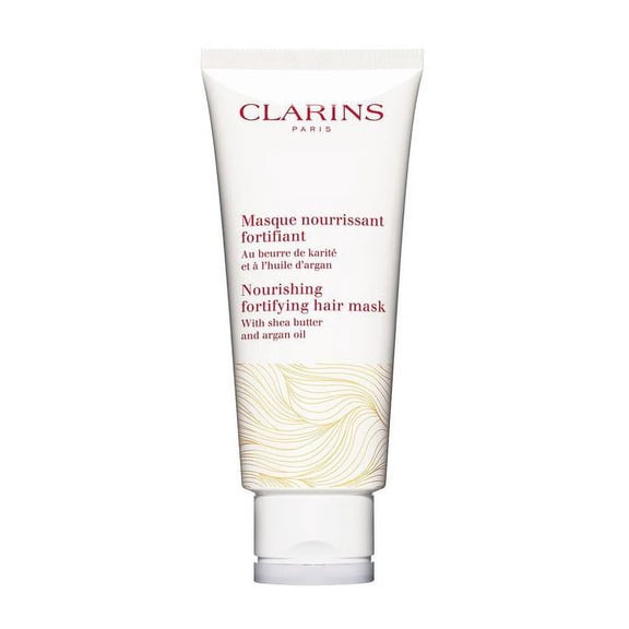 Clarins Nourishing Fortifying Hair Mask Shea Butter & Argan Oil Dry Hair 6.7 oz