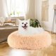 thumbnail image 3 of Cama para gatos y perros KAIYANG redonda antideslizante con forma de donut 40 cm color beige, 3 of 5