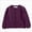 Dark Purple, variant on 7-8 Years Unisex Toddlers and Babies' Cable Knit Fisherman Cardigan Sweater Fall Winter Cardigan Sweater Sky Blue Sweater Coat