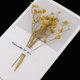 thumbnail image 4 of 10 tarjetas de felicitación de flores secas vintage, tarjetas de agradecimiento, boda de Navidad amarillo Colcomx tarjetas de felicitación en blanco, 4 of 8