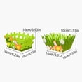 thumbnail image 3 of CoreLiving Easter Basket Non-woven Fabric Decorative Storage Bin for Eggs Flowers Gifts Home Organization Crate for Spring Holiday Celebrations and Party Decor, 3 of 9