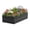 Black, variant on WORKPRO Galvanized Raised Garden Bed, 7.5 x 4 x 2 ft Outdoor Garden Planter Box for Vegetables, Flowers and Herbs, White