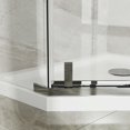 thumbnail image 6 of Kadyn Shower Glass Door, Shower Doors,Shower Door 36" x 72" Corner Shower Enclosure with Clear SGCC Tempered Glass Pivot Shower Door in Chrome Finish, 6 of 6