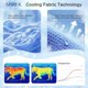 thumbnail image 2 of SISROL Alfombrilla de refrigeración automática para perros y gatos – Almohadilla de refrigeración lavable para mascotas, alfombrilla de refrigeración plegable para perros, manta fresca para interiores, 2 of 6