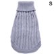 thumbnail image 1 of Billuyoard Suéter de Navidad para mascotas, suéter de punto cálido de Color sólido, ropa de otoño e invierno Ropa para mascotas Gris S Billuyoard PT000154-11, 1 of 6