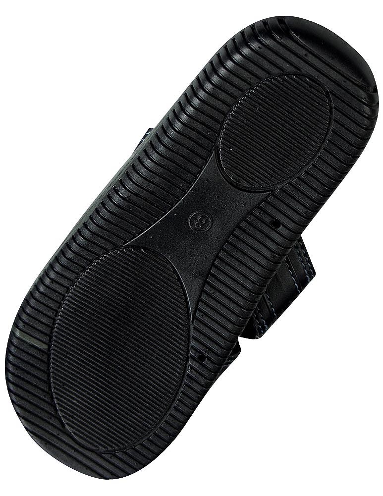 Panama Jack Mens Faux Leather X-Band Cross Band Slide Sandal Shoe 36757-12D(M)US black - image 2 of 2
