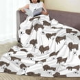thumbnail image 6 of Sikiie Dachshund Dog Ultra-Soft Micro flannel Blanket Luxury All Seasons Warm Blanket for Bedding Sofa and Travel (4 sizes)-50"x40", 6 of 7