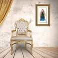 thumbnail image 3 of Medley, Elizabeth 9x14 Gold Ornate Wood Framed with Double Matting Museum Art Print Titled - Christmas Angel III, 3 of 4