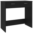 thumbnail image 1 of vidaXL Desk Black 80x40x75 cm Engineered Wood, 1 of 4