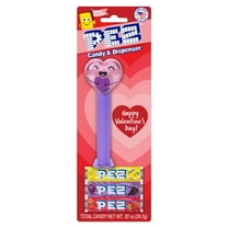 PEZ Valentine Hugging Heart, 1 Candy Dispenser Plus 3 Rolls Assorted Candy, 1 Count,0.87 oz