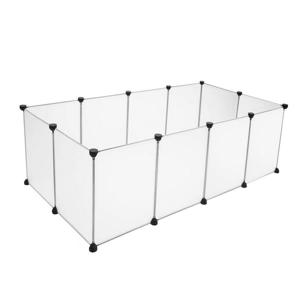 Parque para mascotas, jaula para perros, valla para el patio, casa para dormir, juego, perrera, PP, recinto, jaula para animales pequeños, valla para , 12 piezas