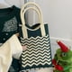 thumbnail image 1 of Bolso para móvil, bolso de punto, bolso de mano de gran capacidad, bolso bandolera para estudiantes, bolso de lana, 1 of 6