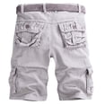 thumbnail image 3 of TRGPSG Men's Cotton Casual Cargo Shorts with Multi Pockets(No Belt),Light Gray 40, 3 of 4