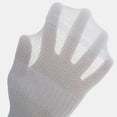 thumbnail image 7 of Men’s Bamboo Viscose Ankle Quarter Thin Socks Breathable Soft Summer Mesh Design, Anti-Odor Casual Dress Light Gray One Size, 7 of 7