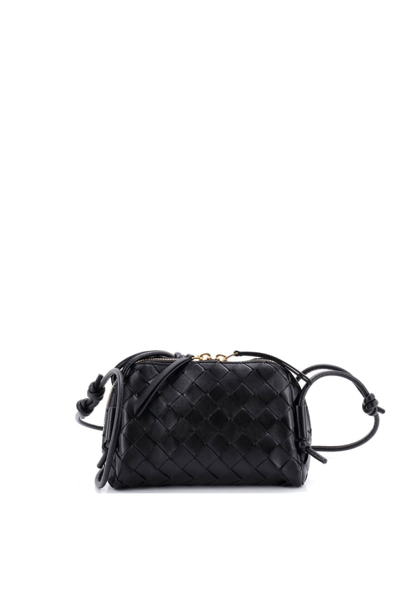 Pre-Owned Concert Crossbody Pouch Intrecciato Nappa Mini By Rebag